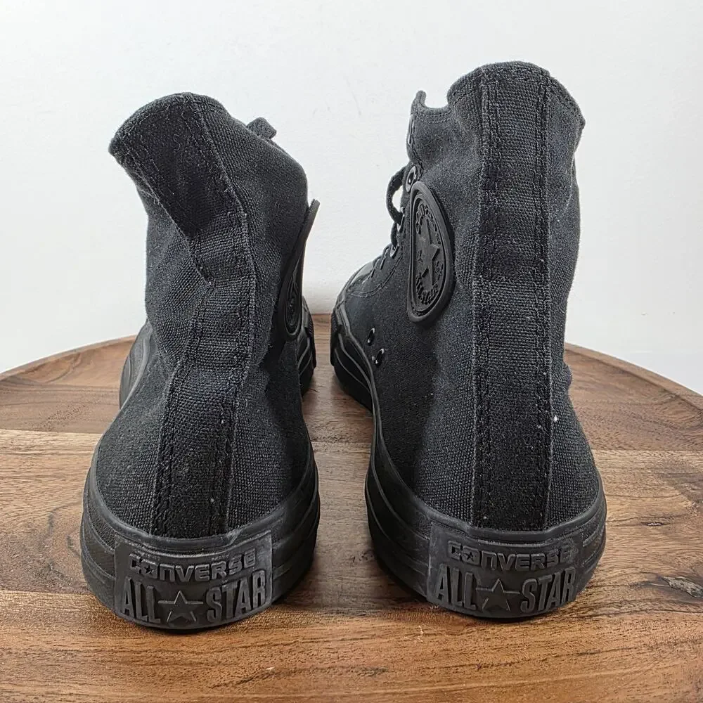 Converse Chuck Taylor All Star Mens Triple Black Size 11.5 High Top Shoes